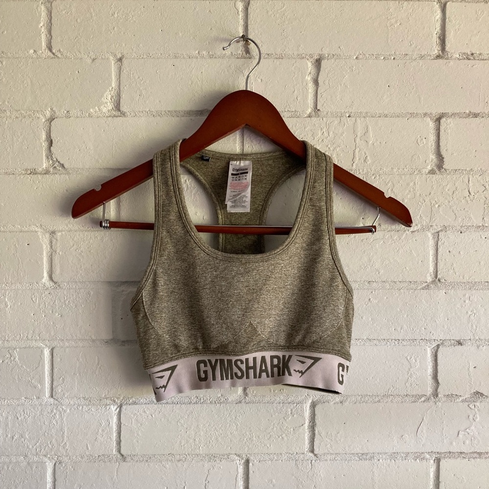 Gymshark Flex Sports Bra Khaki/Green